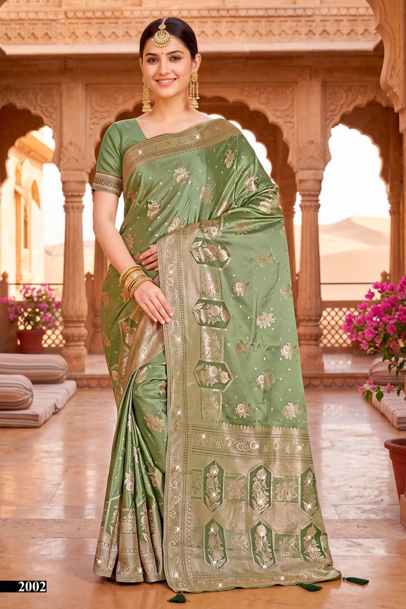 Priya Satin Saroski Vol 2 By Saroj Satin Silk Saree