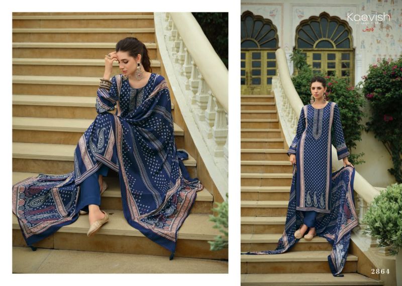 Lafz By Kaavish Viscose Pashmina Dress Material