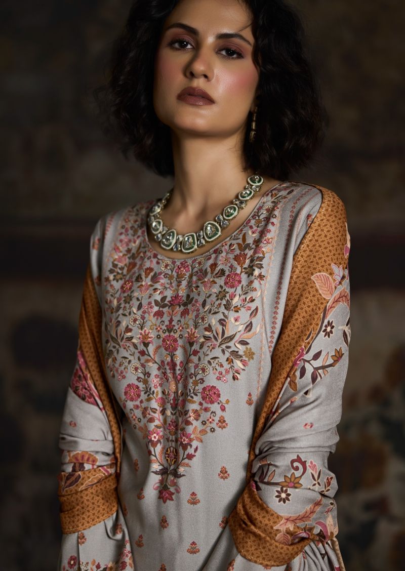 Uzmaa By Prm Viscos Pashmina Dress Materials