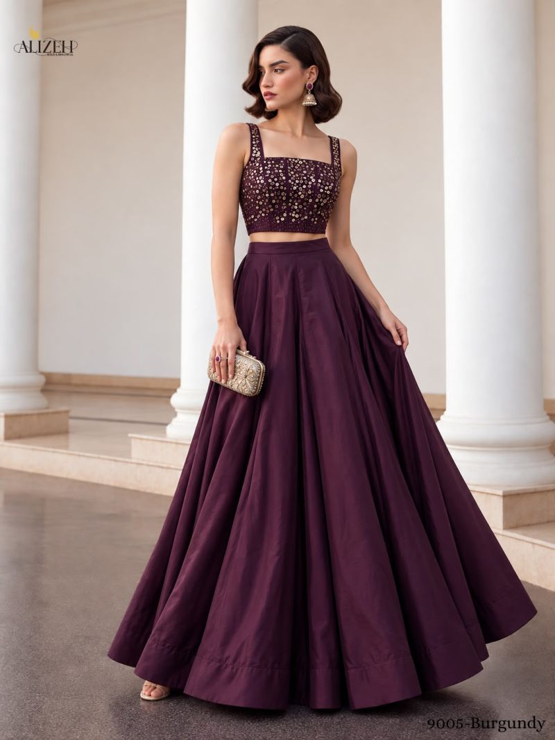 Alizeh Series 9005 Silk Stylish Wear Lehenga Choli