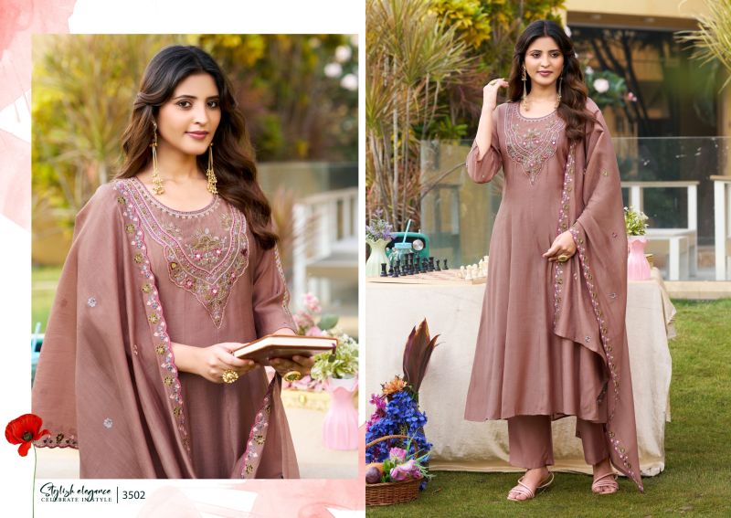 Ladies Flavour 3501 And 3503 Kurti With Bottom Dupatta