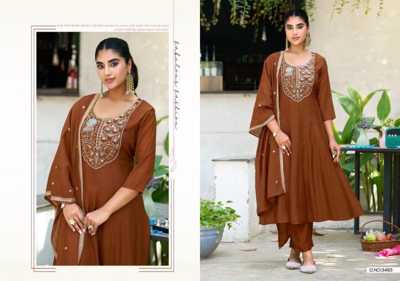 Ladies Flavour 3492 And 3494 Kurti With Bottom Dupatta