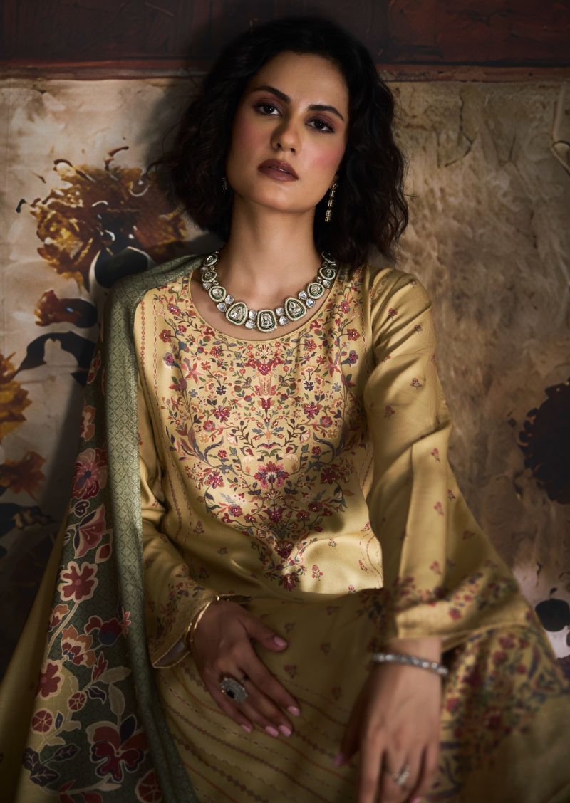 Uzmaa By Prm Viscos Pashmina Dress Materials