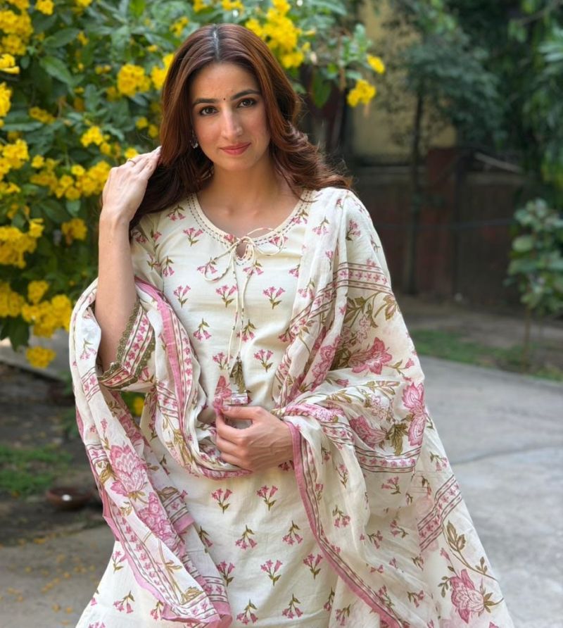 Dhruvi 545 Viscose Printed Farsi Salwar Suit