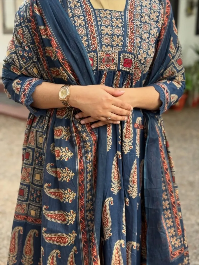 Dhruvi 529 Viscose Printed Kurti With Bottom Dupatta 