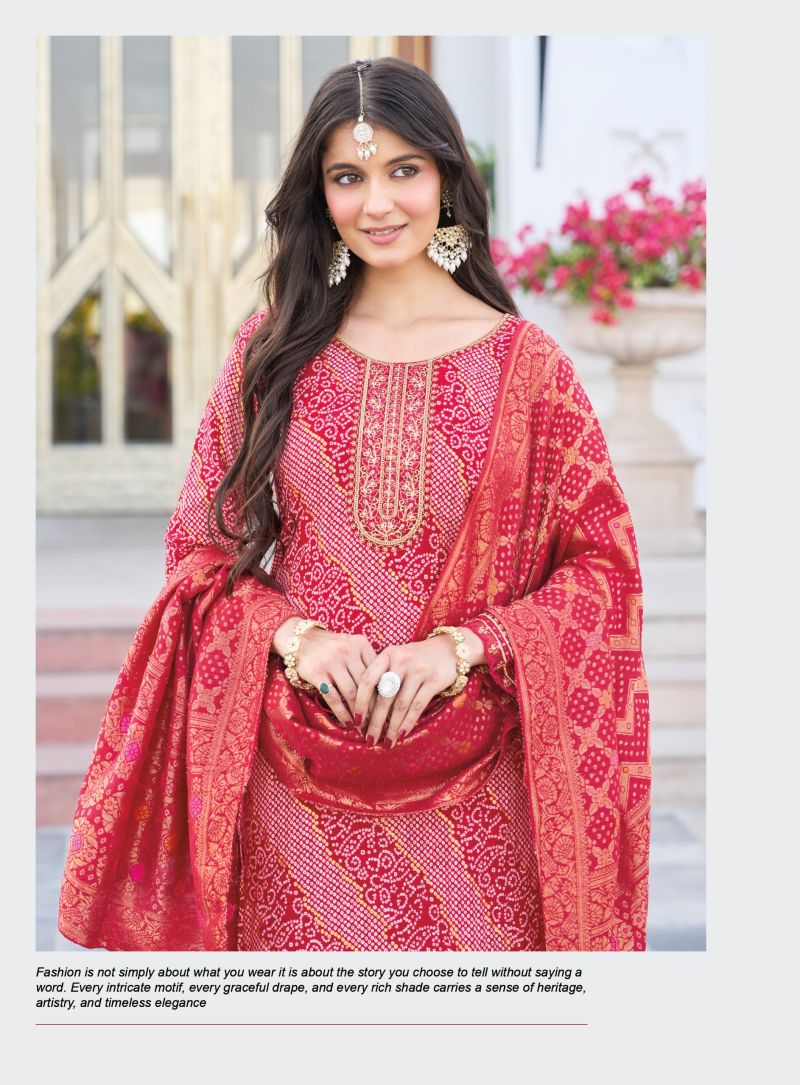Sajni Vol 7 By Radhika Rayon Printed Kurti With Bottom Dupatta