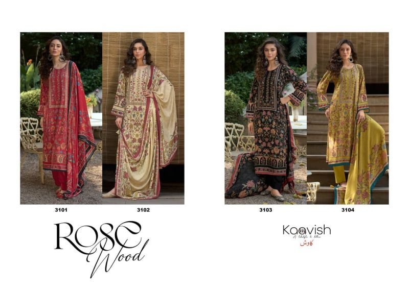 Rosewood By Kaavish Viscose Pashmina Dress Material