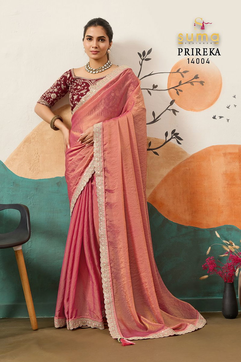 Prireka By Suma Fancy Sarees Collection Wholesale Suppliers In Mumbai ...