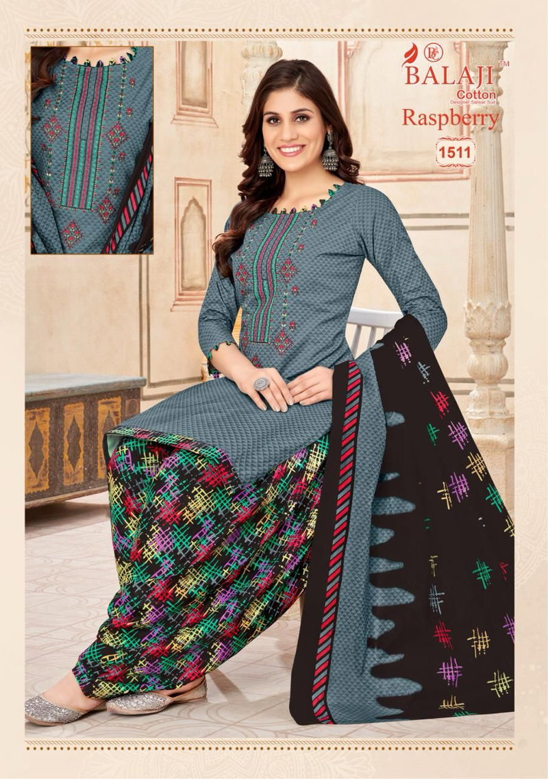 Raspberry Vol 15 By Balaji Daily Wear Cotton Dress Material Wholesale Price  In Surat - The Ethnic World