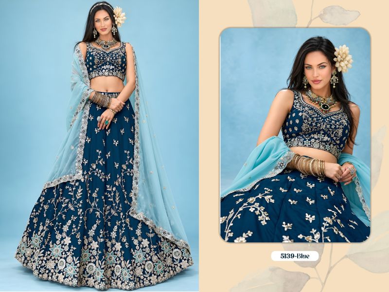Zeel Vol 39 Rangoli Silk Zari And Sequence Embroidery Lehenga Choli