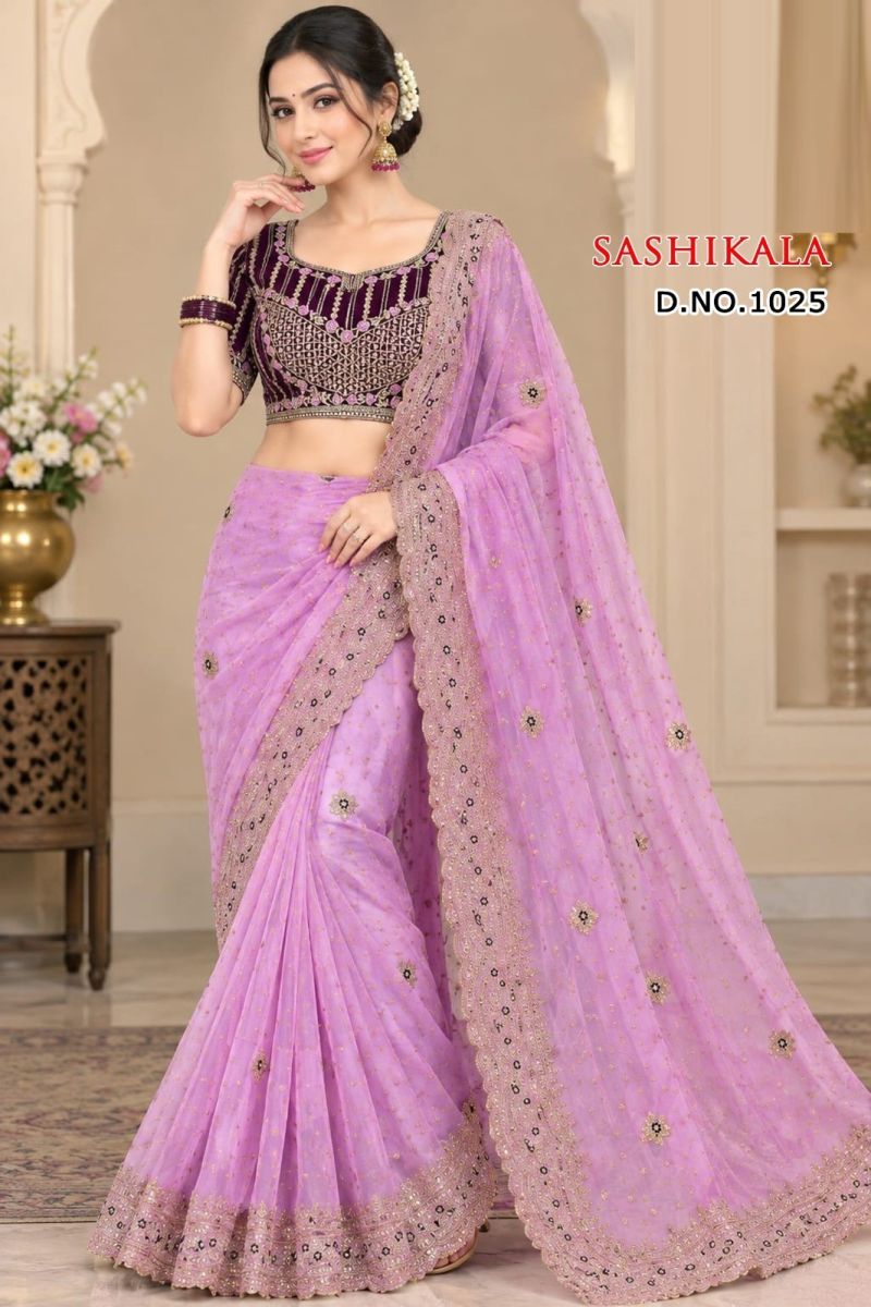 Sw Sashikala Vol 2 Moss Butti Saree 