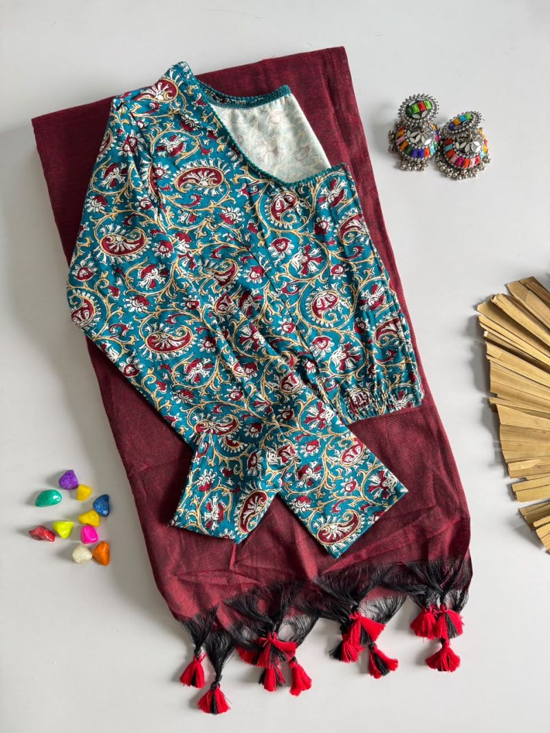 Khadi Vol 59 Khadi Cotton Saree With Cotton Ajrakh Print Blouse