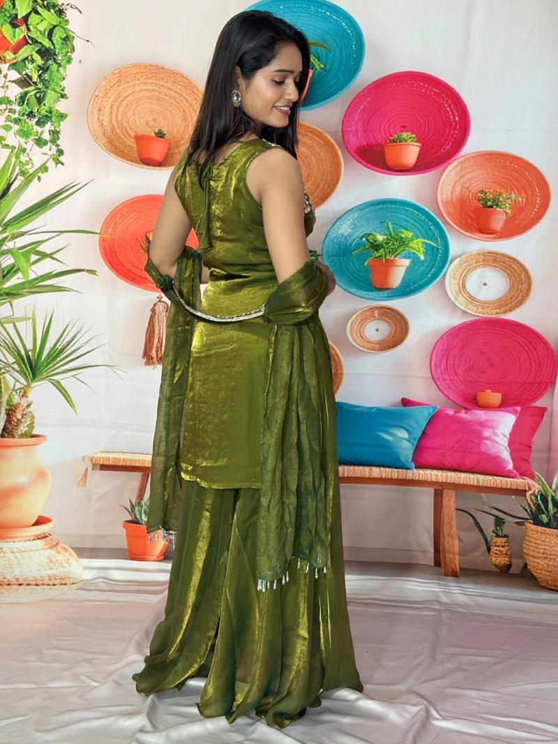 KF 2116 Kalaai Frendy Satin Embroidery Readymade Suits