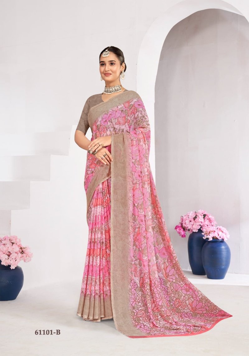 Star Chiffon 224 By Ruchi Chiffon Dailly Wear Saree Wholesalers In ...