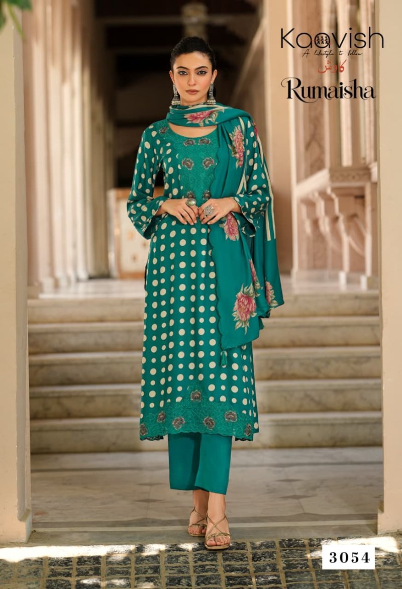 Rumaisha By Kaavish Viscose Pashmina Dress Material
