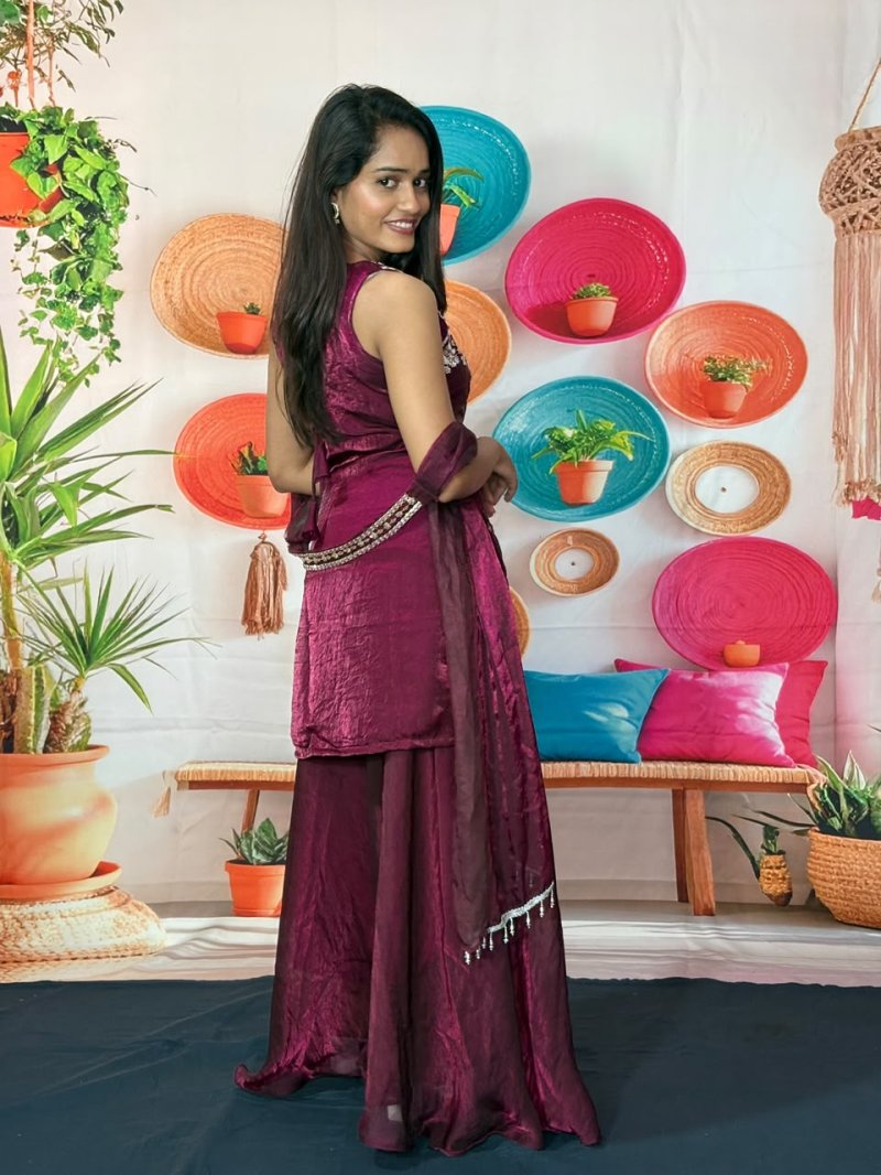 KF 2116 Kalaai Frendy Satin Embroidery Readymade Suits