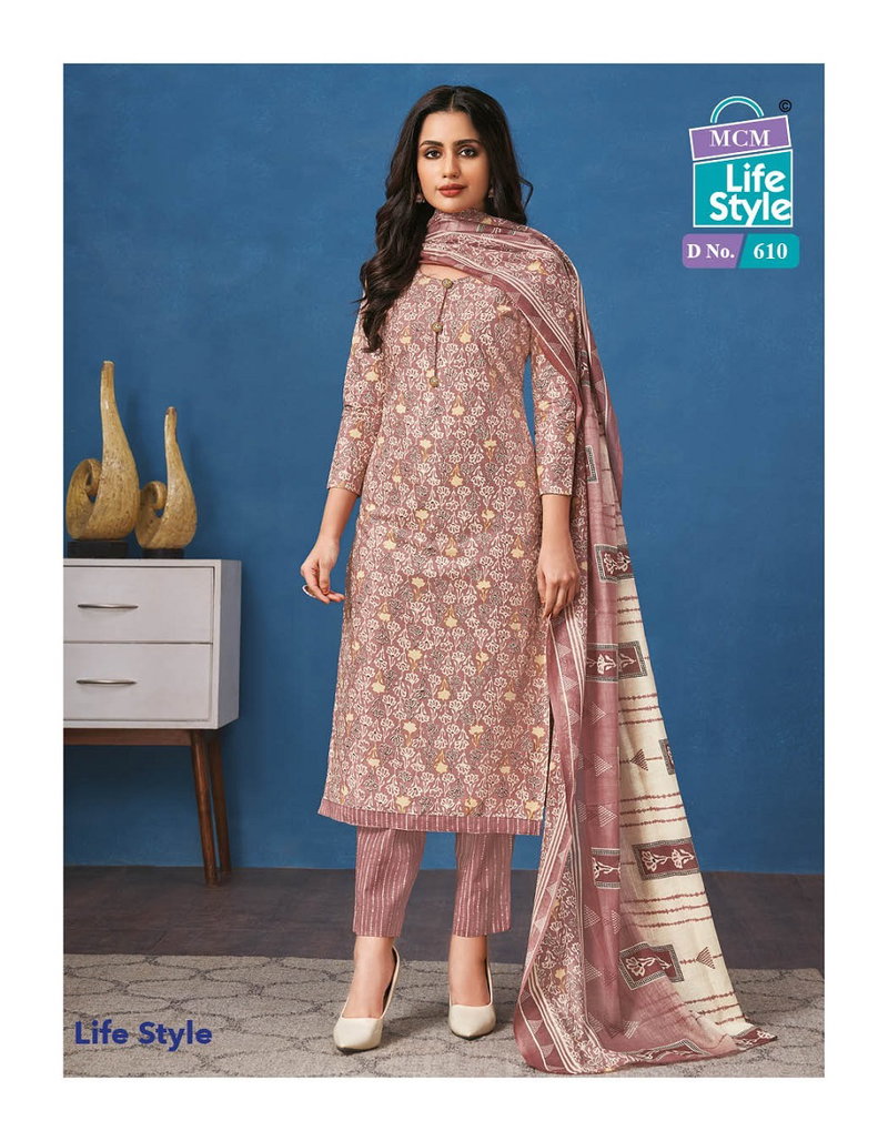 Lifestyle Vol 6 By MCM Cotton Dress Material Catalog - The Ethnic World