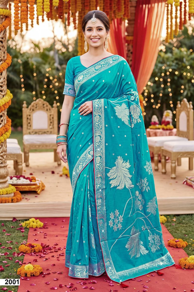 Chamak Dola Saroski Vol 2 By Saroj Dola Silk Saree 