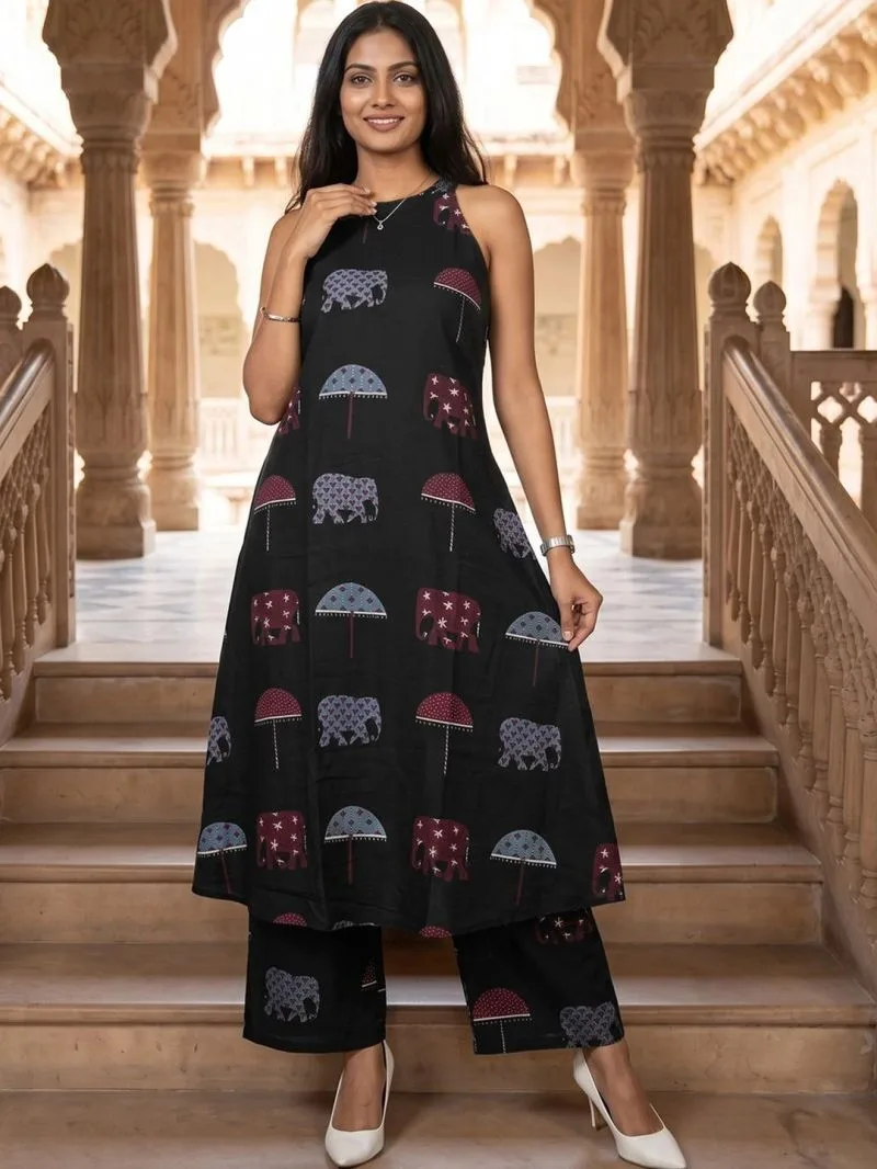 Dhruvi 481 To 483 Viscose Rayon Printed Kurti With Bottom