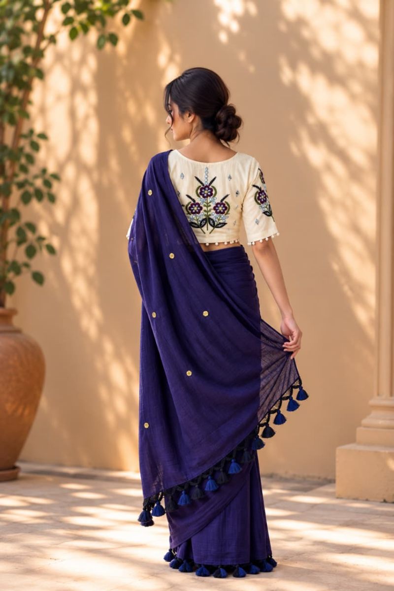 Khadi Vol 64 Pure Khadi Cotton Handworked Saree