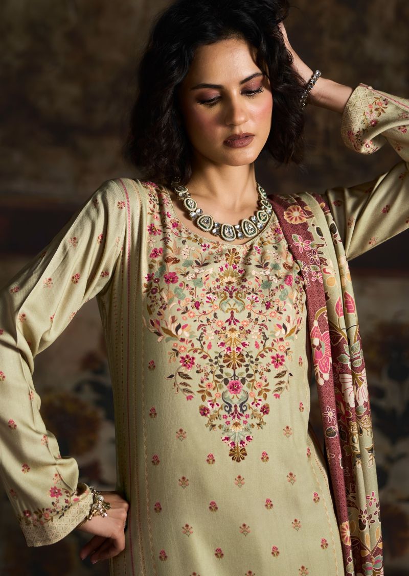 Uzmaa By Prm Viscos Pashmina Dress Materials
