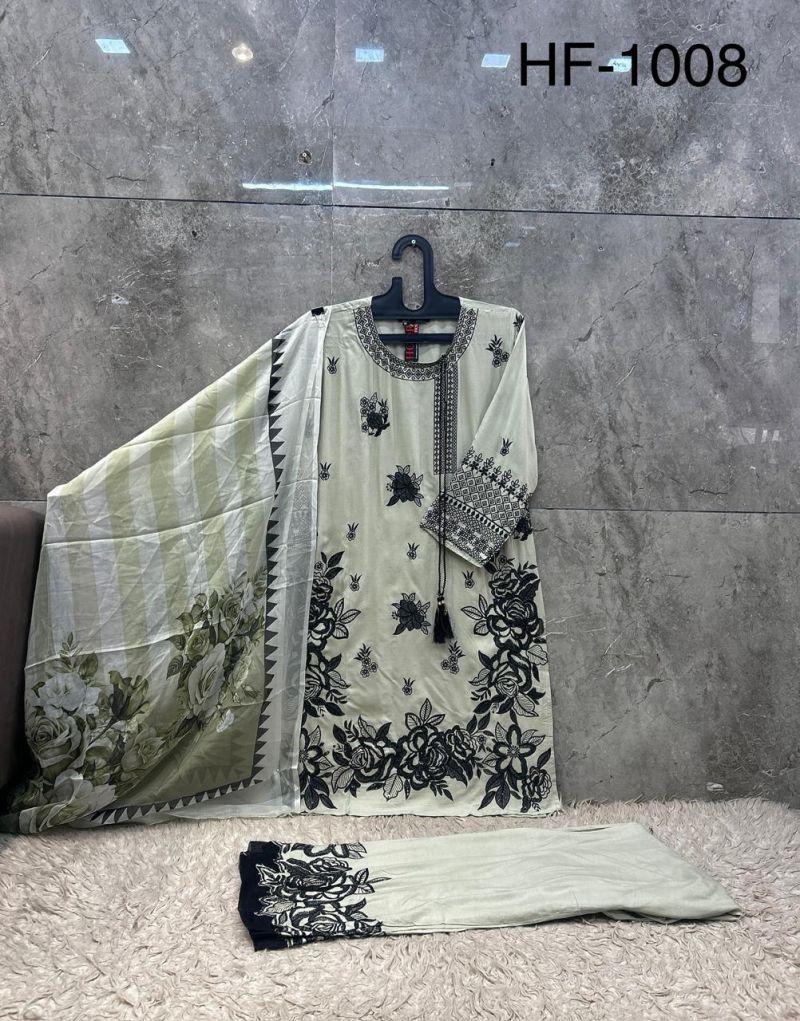 Hoor Tex 1008 A To D Rayon Designer Salwar Kameez 