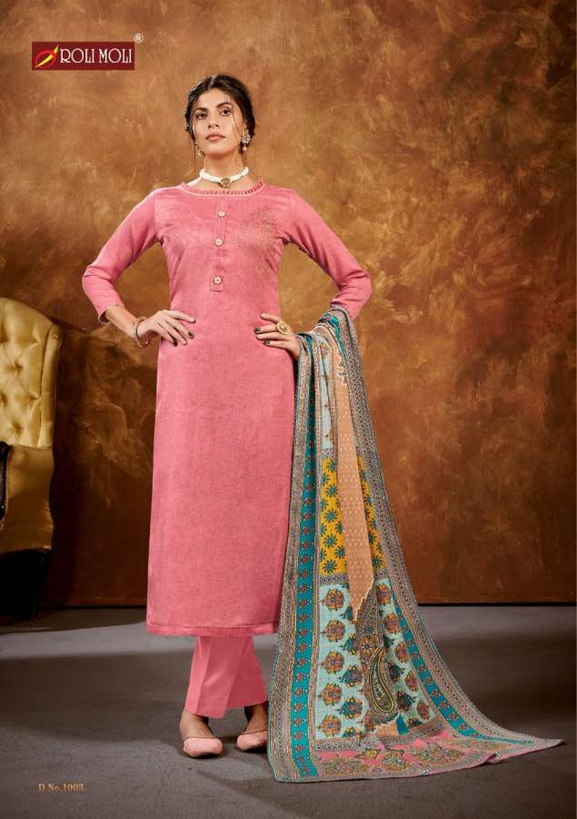 Roli Moli Riwaaz Exclusive Heavy Winter Daily Wear Pashmina Dress  Collection - The Ethnic World