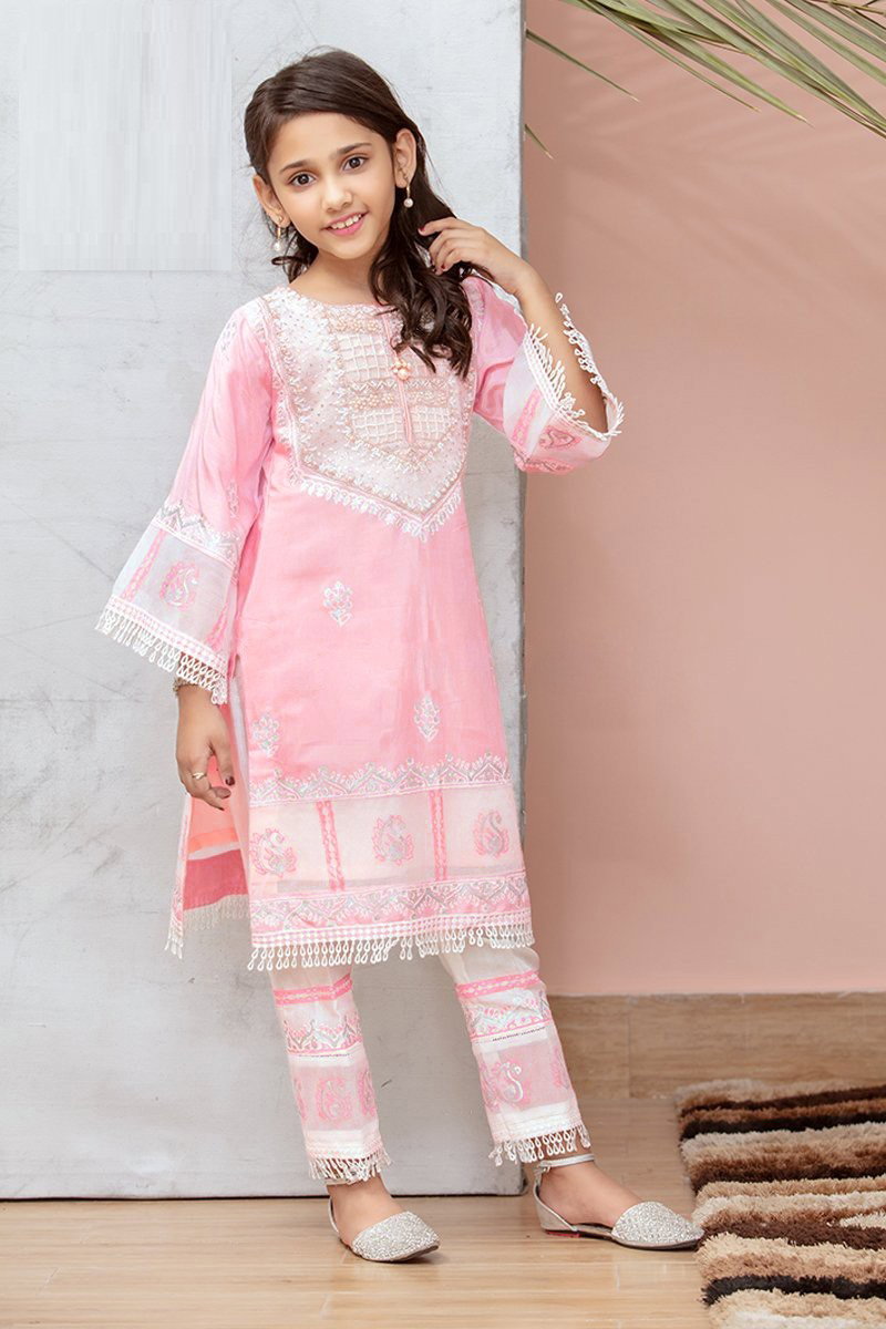 Zara Studio Kids 02 Georgette Heavy Girls Festive Wear Kids Collection -  The Ethnic World