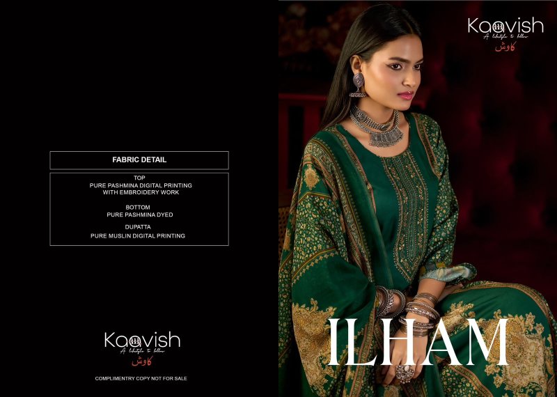 Ilham By Kaavish Viscose Pashmina Dress Materials