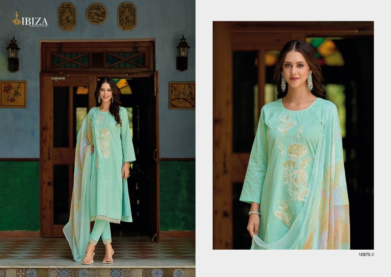 Gucci By Ibiza Pure Lawn Cotton Khadi Printed Dress Material Wholesale Price In Surat