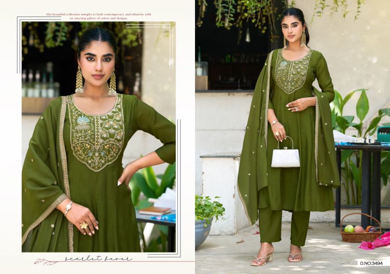 Ladies Flavour 3492 And 3494 Kurti With Bottom Dupatta