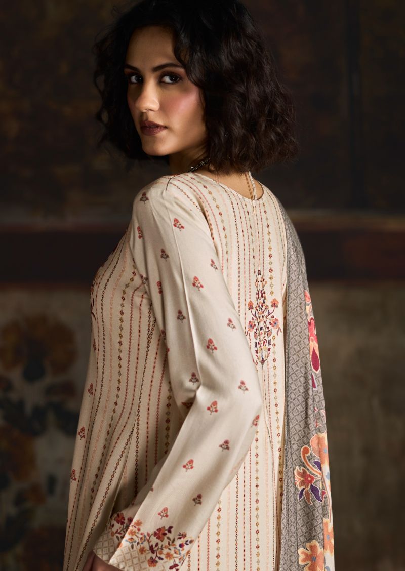 Uzmaa By Prm Viscos Pashmina Dress Materials