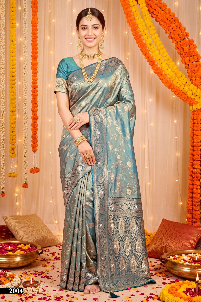 Nivedita Tissue Saroski Vol 2 By Saroj Tissue Saree