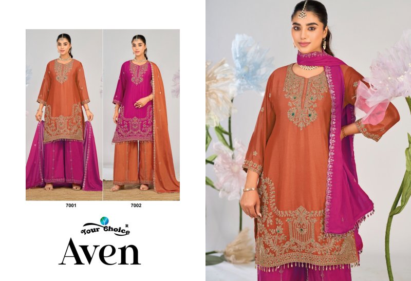 Aven By Your Choice Designer Chinon Beats Readymade Suits