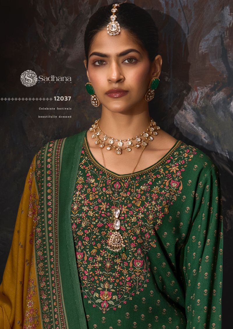 Rose By Sadhana Viscos Pashmina Dress Material 