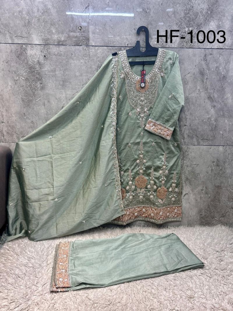 1003 A To D By Hoor Tex Shimmer Readymade Pakistani Suits
