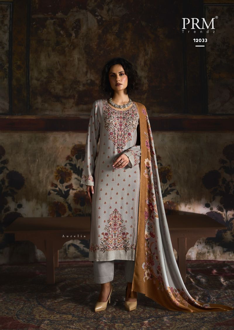 Uzmaa By Prm Viscos Pashmina Dress Materials