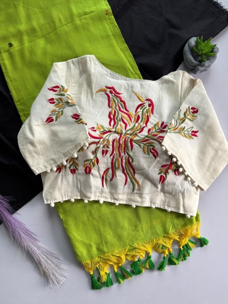 Khadi Vol 64 Pure Khadi Cotton Handworked Saree