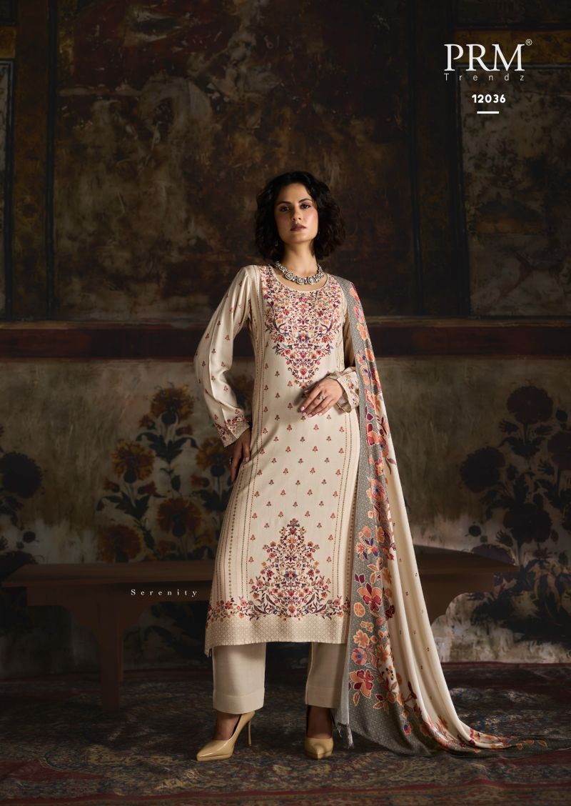 Uzmaa By Prm Viscos Pashmina Dress Materials