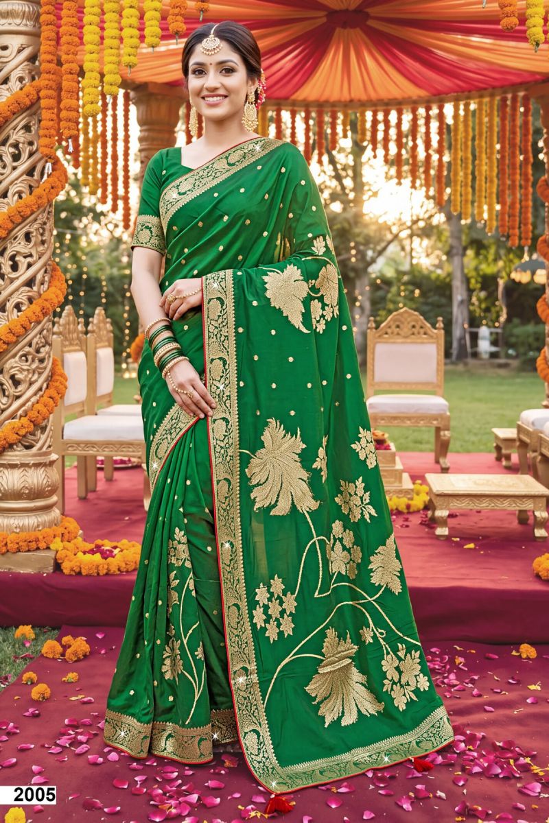 Chamak Dola Saroski Vol 2 By Saroj Dola Silk Saree 