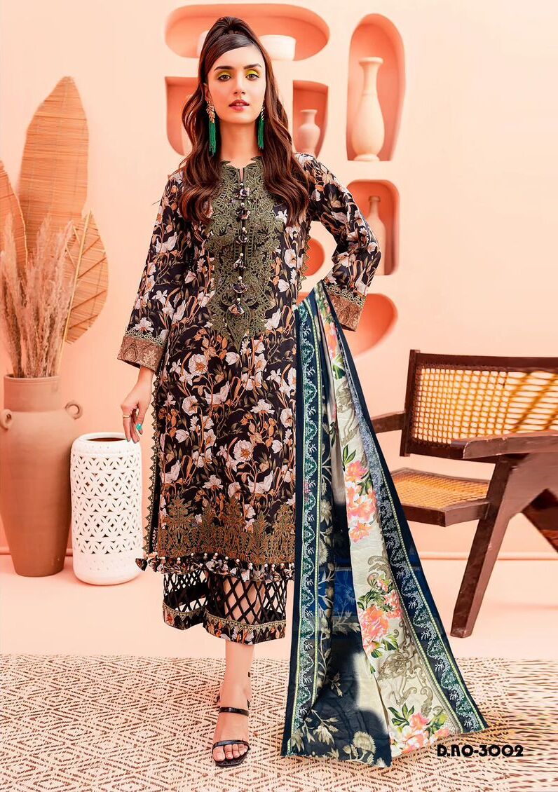 Chevron Vol 3 By Al Karam Cotton Pakistani Dress Material Wholesalers In  Delhi - The Ethnic World