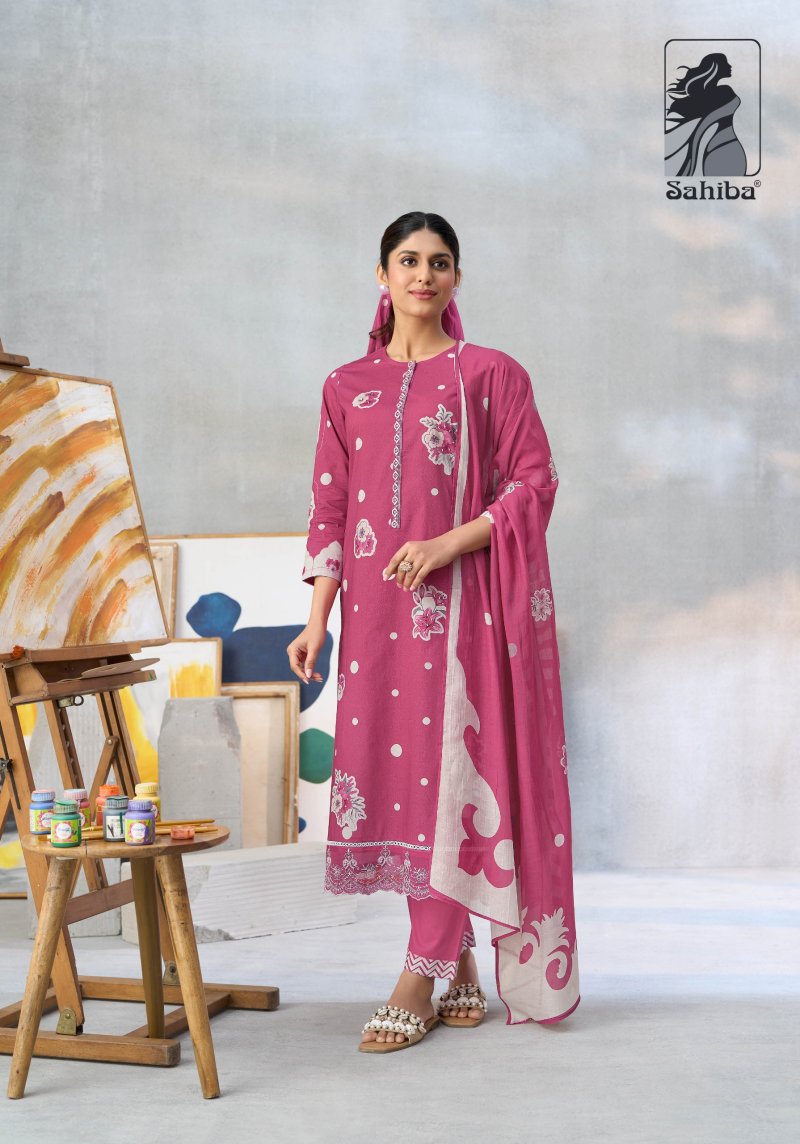 Rang Roop By Sahiba Lawn Cotton Printed Wholesale Dress Material In ...
