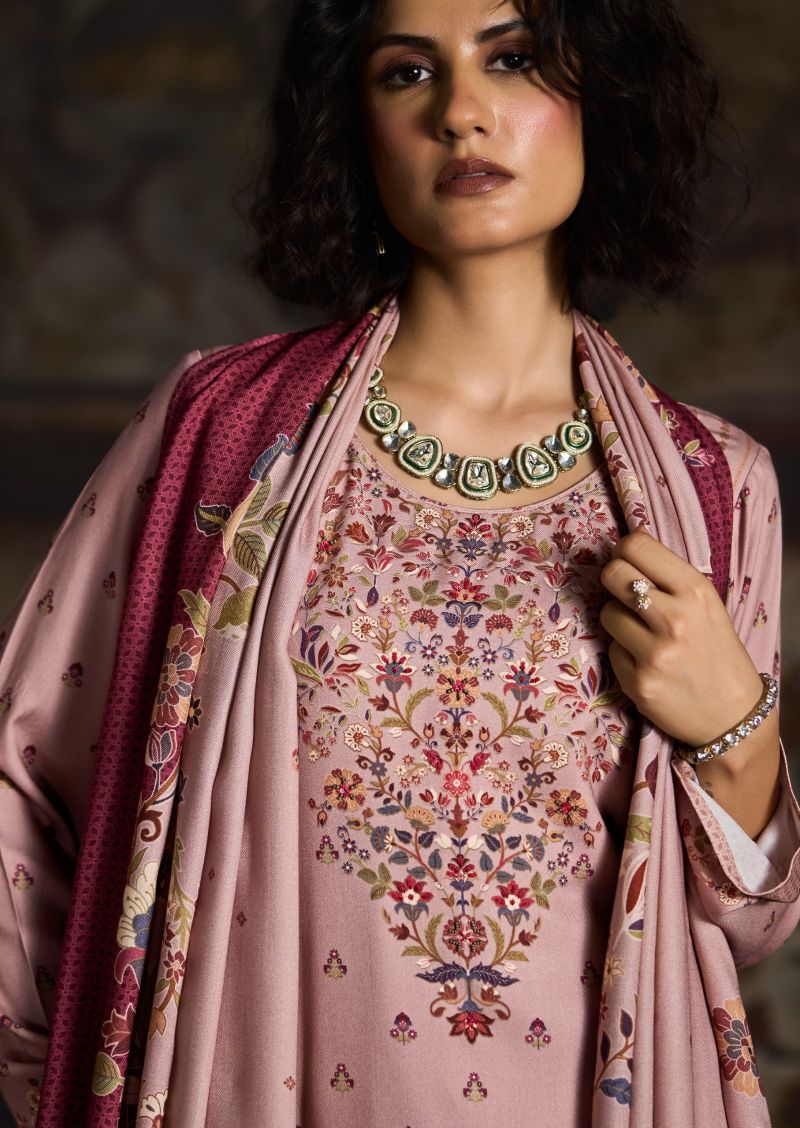 Uzmaa By Prm Viscos Pashmina Dress Materials