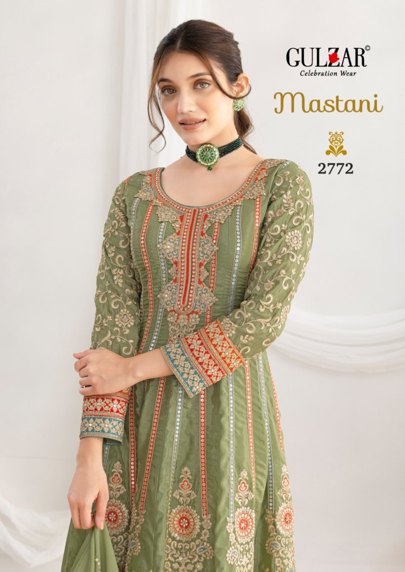 Mastani By Gulzar Ho Silk Resham Work Readymade Suits Orders In India ...