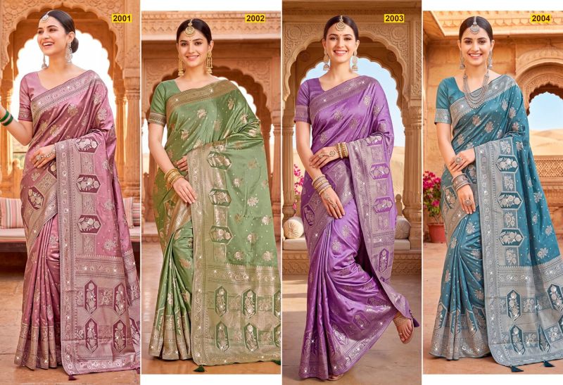 Priya Satin Saroski Vol 2 By Saroj Satin Silk Saree