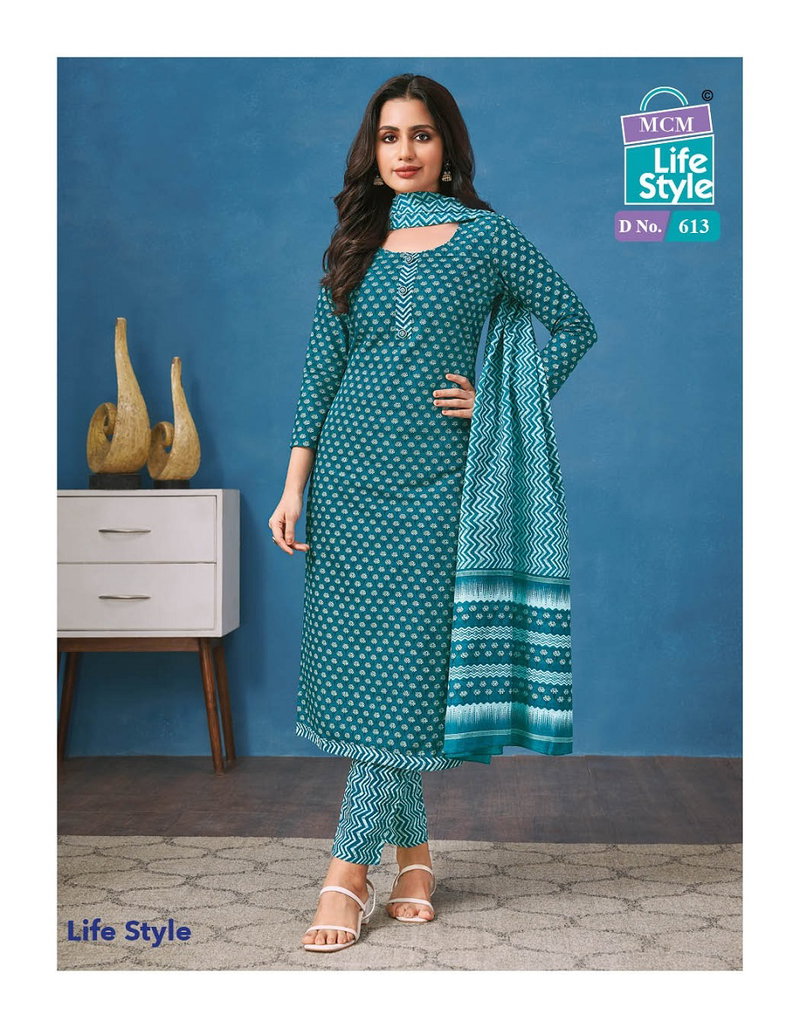Lifestyle Vol 6 By MCM Cotton Dress Material Catalog - The Ethnic World