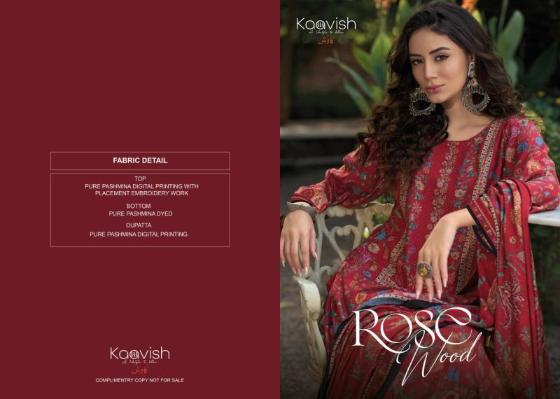 Rosewood By Kaavish Viscose Pashmina Dress Material