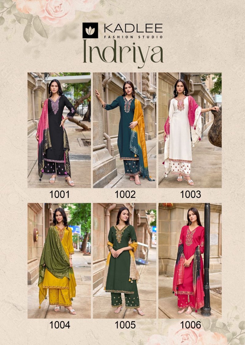 Indriya By Kadlee Rayon Best Kurti With Bottom Dupatta Wholesale Shop ...