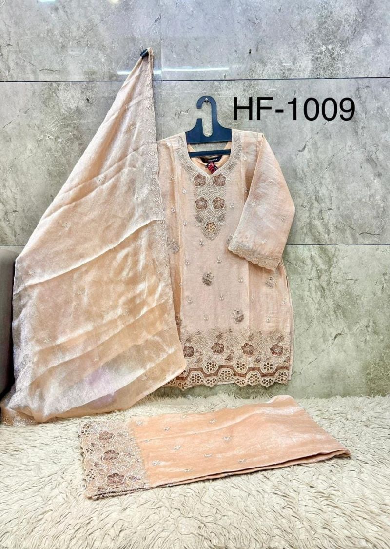 Hoor Tex 1009 A To D Rim Zim Crush Salwar Kameez
