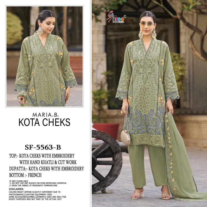 Sf Sf 5563 A To D By Shree Kota Chex Pakistani Salwar Suits